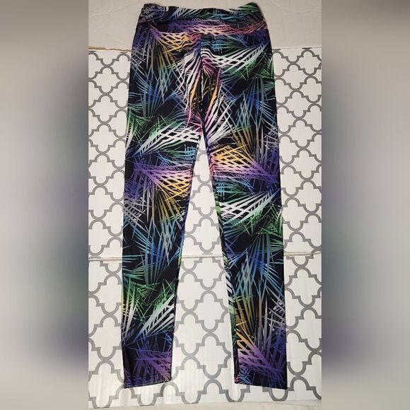 Onzie Multicolor Print Yoga Pants Size XS - Picture 2 of 10